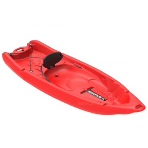 Μονοθέσιο καγιάκ για 1 ενήλικα και 1 παιδί Seaflo Primus 2 (Κόκκινο)