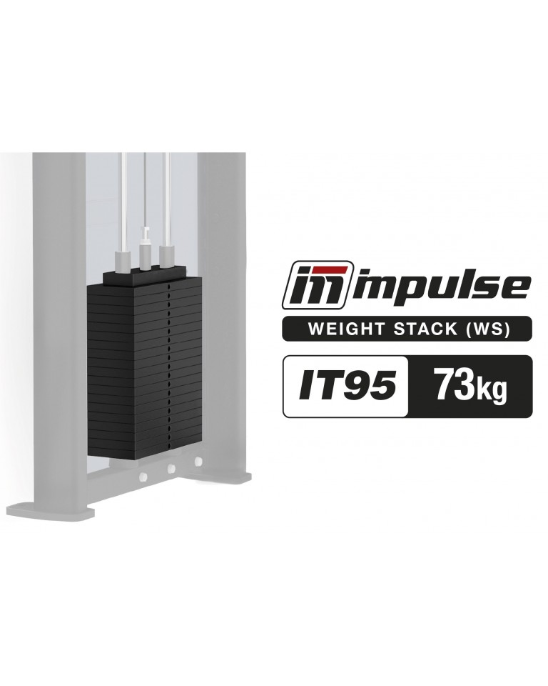 Πλάκες Βαρών Impulse IT95WS160 73Kg