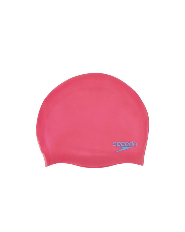 Παιδικό Σκουφάκι Κολύμβησης από Σιλικόνη Speedo Junior Plain Moulded Silicone Cap 70990-F290J (Ρόζ)