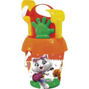 Σετ Κουβαδάκι Παραλίας Cats με Ποτιστήρι Adriatic 12506