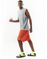 Ανδρικό Σορτσάκι Body Action Men's Suede Board Shorts 033333-10A L.Orange