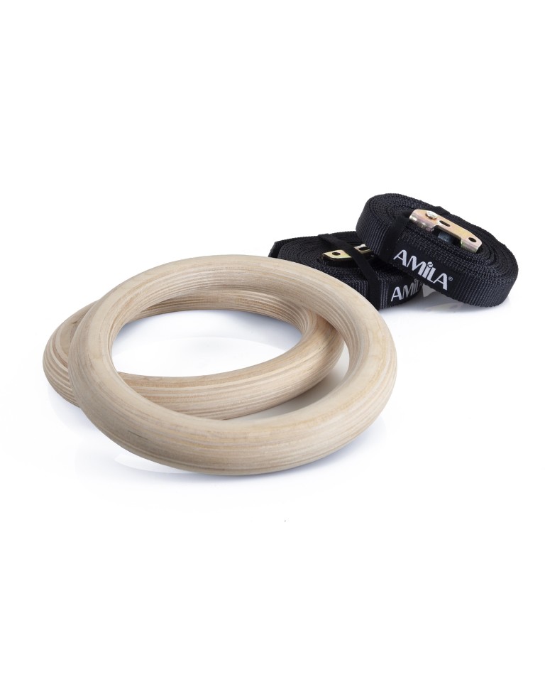 Κρίκοι γυμναστικής Gymnastics Rings Amila 84762