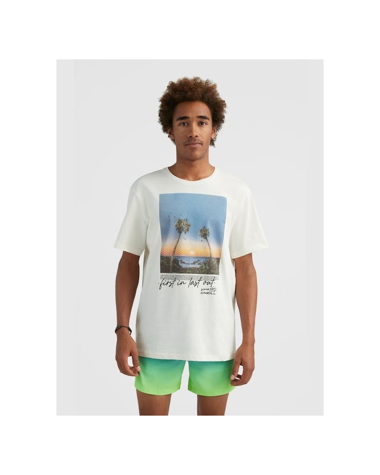 Ανδρικό T-Shirt O'neill Loren T-Shirt 2850123-11010M Snow White