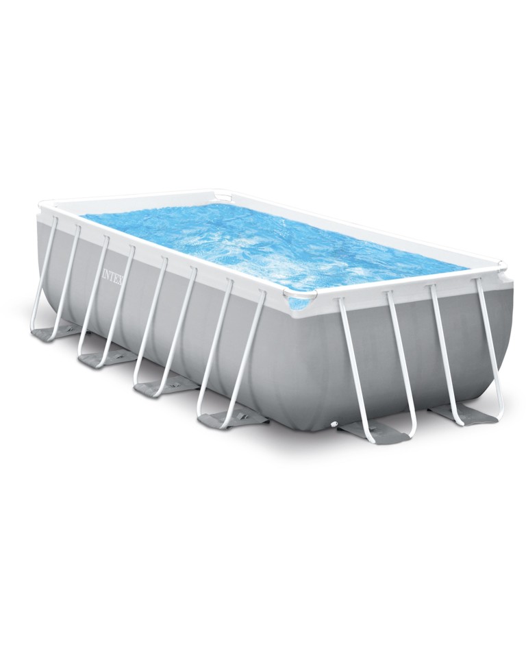 Παραλληλόγραμμη Πισίνα με Σκελετό Prism Set 400x200x122cm Intex 26790