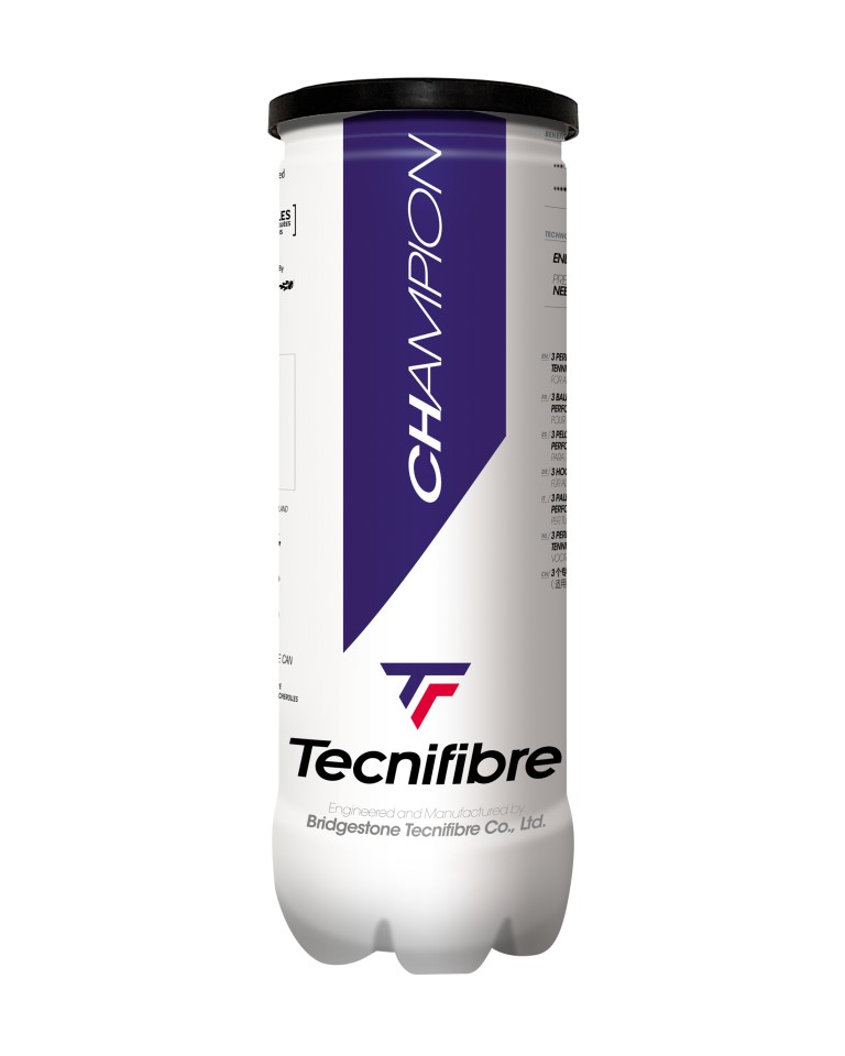 Μπαλάκια Tennis Tecnifibre TF Champion (3 balls)