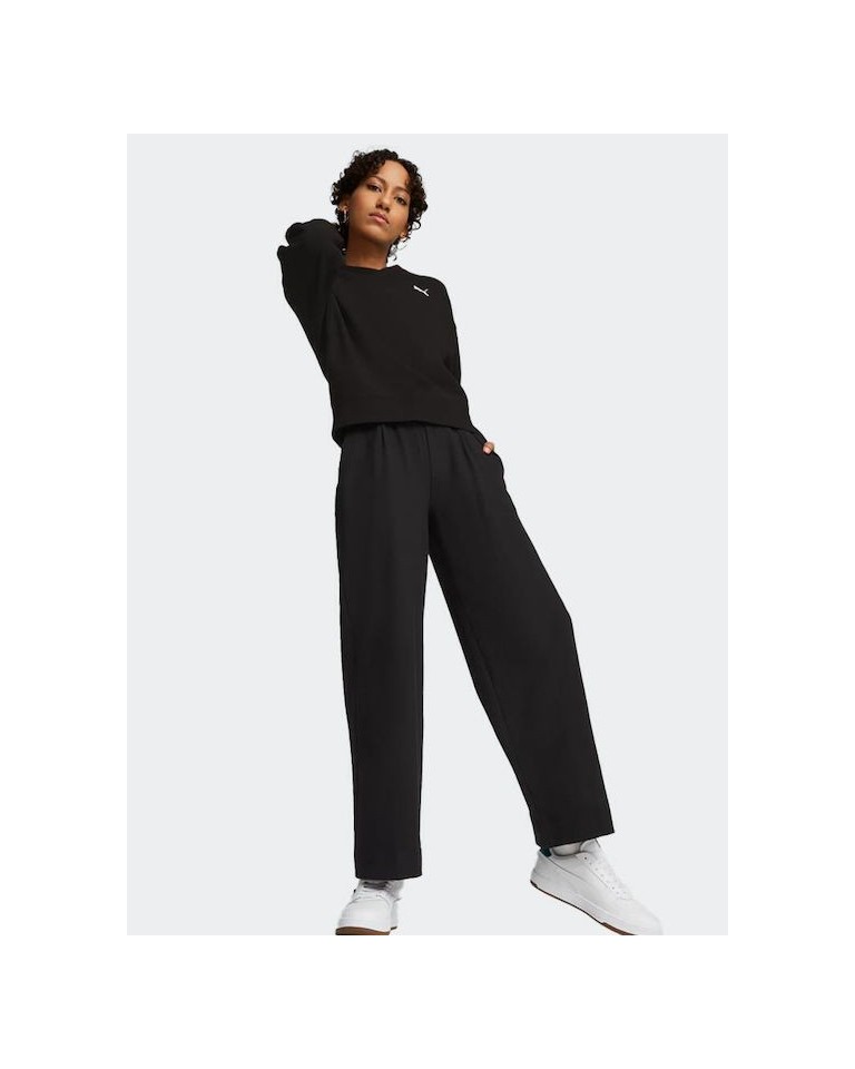 Γυναικείο Παντελόνι Φόρμας Puma Her High Waist Straight Pants 676007-01