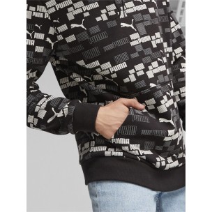 Ανδρικό Φούτερ Puma ESS+ Logo Lab AOP Hoodie FL 676819-01