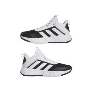 Ανδρικά Παπούτσια Μπάσκετ Adidas Own The Game IF2689 white/black