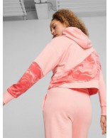 Γυναικείο Φούτερ Puma Power Cat Marbleized Hoodie 677205-63