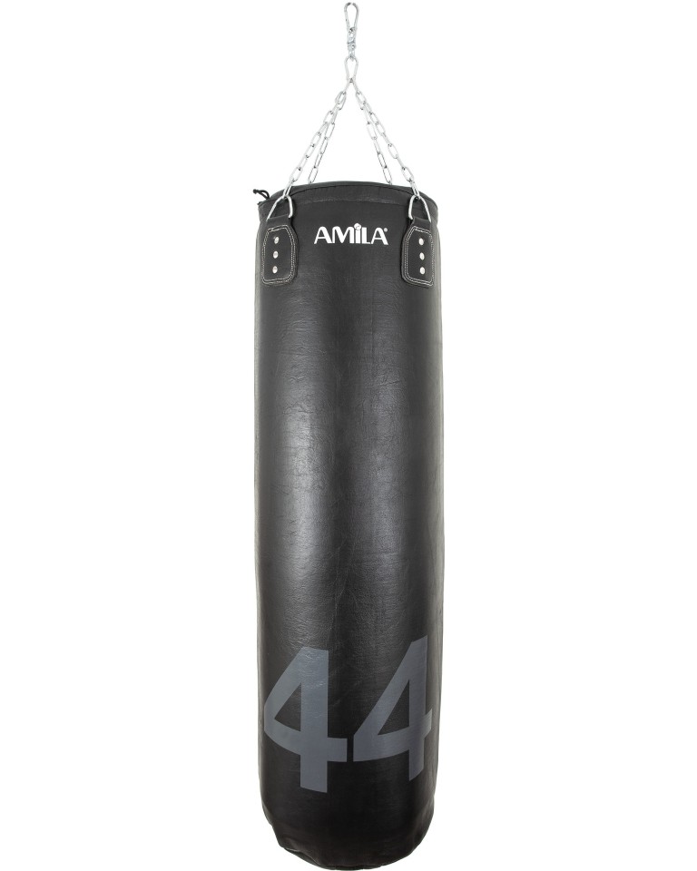 Σάκος πυγμαχίας Amila από δέρμα βουβαλιού 120x35cm 43844