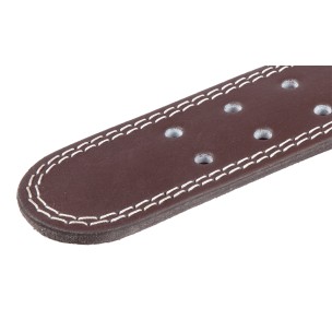 Ζώνη Άρσης Βαρών Amila Δερμάτινη Καφέ B Quality S 94920