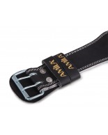 Ζώνη Άρσης Βαρών Δερμάτινη Μαύρη C Quality S Amila 83336