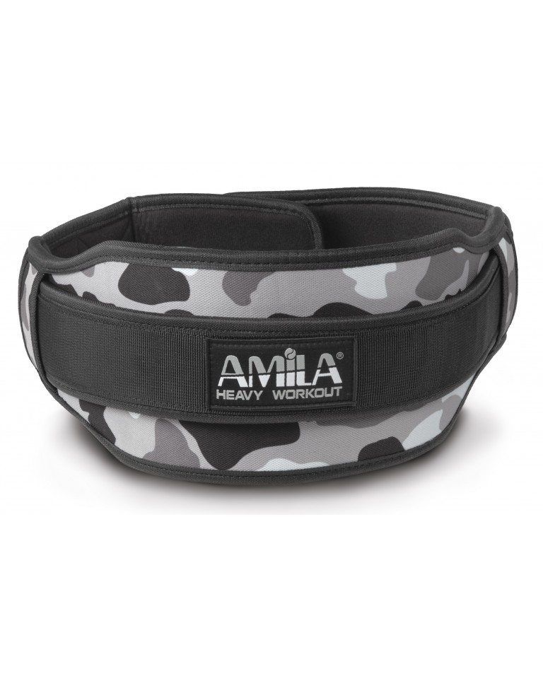 Ζώνη Άρσης Βαρών Neoprene Amila Tactical (Large) 83334