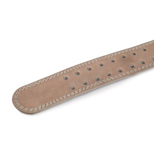Ζώνη Άρσης Βαρών Amila Δερμάτινη Μπεζ A Quality (Large) 44302