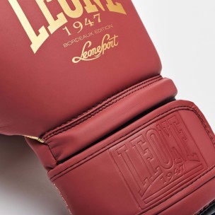 Γάντια Προπόνησης Leone Boxing Gloves Bordeaux GN059 RD