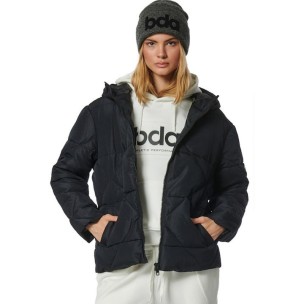 Γυναικεία Ζακέτα Body Action Women's Quilted Puffer Jacket 071331-01 (Black)