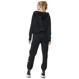 Γυναικεία Ζακέτα με Κουκούλα Body Action Women's Velour Hoodie Jacket 071319-01 (Black)