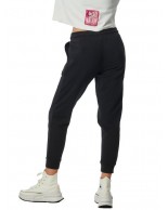 Γυναικείο Παντελόνι Φόρμας Body Action Women's Fleece Skinny Joggers 021334-01 (Black)