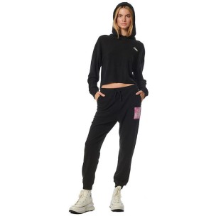 Γυναικείο Παντελόνι Φόρμας Body Action Women's 7/8 High Rise Yoga Joggers 021337-01 (Black)