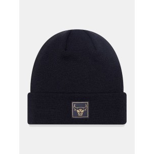 Σκούφος NEW ERA Metallic Badge Cuff Knit Chibul Blkmtg Μαύρο 60424828