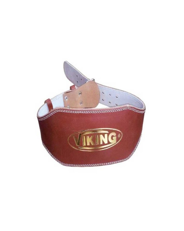 Viking Leather Weight Lifting Belt Ζώνη Μέσης Δερμάτινη (GS-14203)