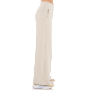 Γυναικείο Παντελόνι Φόρμας Be Nation High Waist Wide Leg Pant Pastel Greige 3J 02102302-1-1