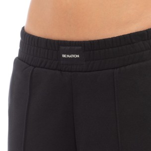 Γυναικείο Παντελόνι Φόρμας Be Nation High Waist Wide Leg Pant Pastel Black 02102302