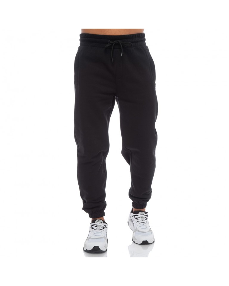 Ανδρικό Παντελόνι Φόρμας Be Nation Logo Elastic Hem Pant Black  02302301-01