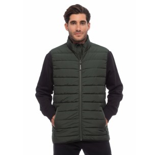 Ανδρικό Αμάνικο Μπουφάν Be Nation Padded Vest D.Green 7B 08302306