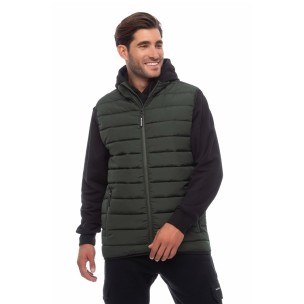 Ανδρικό Αμάνικο Μπουφάν Be Nation Padded Vest D.Green 7B 08302306-7B