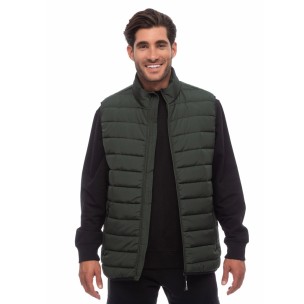Ανδρικό Αμάνικο Μπουφάν Be Nation Padded Vest D.Green 7B 08302306-7B