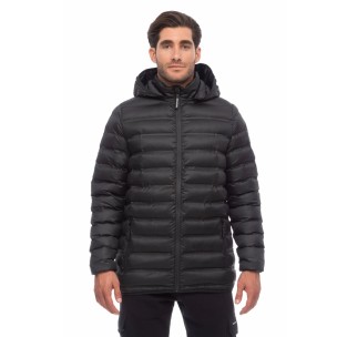 Ανδρικό Μπουφάν Be Nation Padded Jacket With Detachable Hood Black 01 08302305