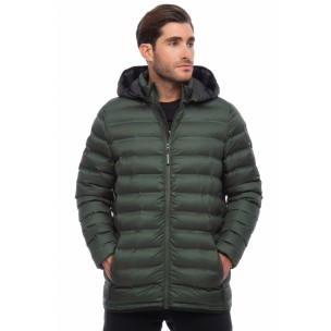 Ανδρικό Μπουφάν Be Nation Padded Jacket With Detachable Hood D.Green 7B 08302305