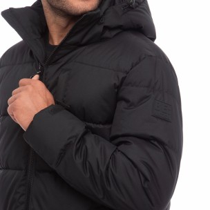 Ανδρικό Μπουφάν Be Nation Padded Jacket With Detachable Hood Black 01 08302301