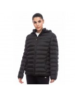Γυναικείο Μπουφάν Be Nation Essentials Puffer Jacket With Detachable Hood Black 01 08102305