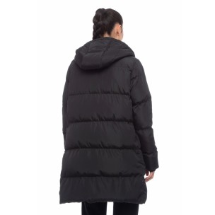 Γυναικείο Μπουφάν Be Nation Long Puffer Jacket Black 01 08102302-01