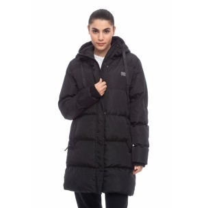 Γυναικείο Μπουφάν Be Nation Long Puffer Jacket Black 01 08102302