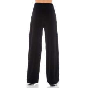 Γυναικείο Παντελόνι Φόρμας Be Nation Velour Leg Pant Black 01 02102308-01
