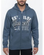 Ανδρική Ζακέτα με Κουκούλα Russell Athletic Hit Zip Through Hoody A3-022-2-117