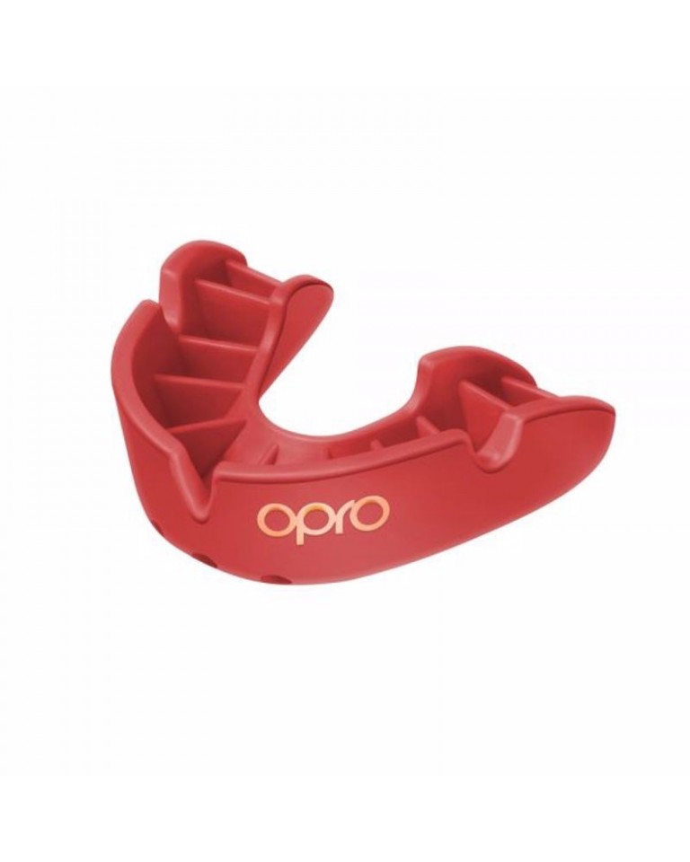 Opro BRONZE series GEN5 Προστατευτικη μασελα ΕΝΗΛΙΚΩΝ red OP161