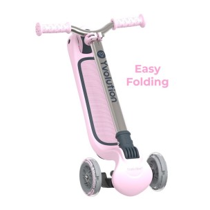 Yvolution Glider Air Metal HB 2022, Πατίνι (Scooter) Τρίτροχο PINK 53.YS29P4