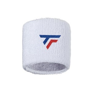 Περικάρπιο Tecnifibre Wristbands White 2023 2P 54WBSI2P23