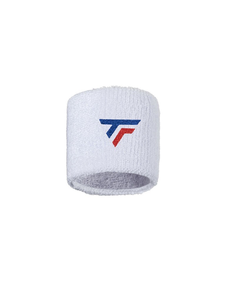 Περικάρπιο Tecnifibre Wristbands White 2023 2P 54WBSI2P23
