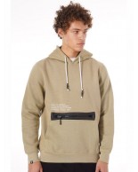 Ανδρικό Φούτερ με Κουκούλα Magnetic North Men's 2K23 Zip Hoodie 22053 Beige