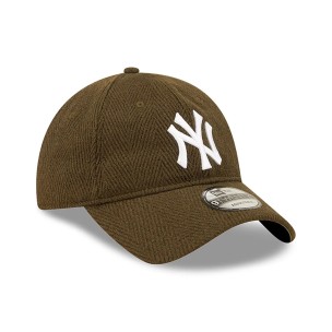 Ανδρικό Καπέλο New Era New York Yankees Herringbone Green 9TWENTY Adjustable Cap 60292747