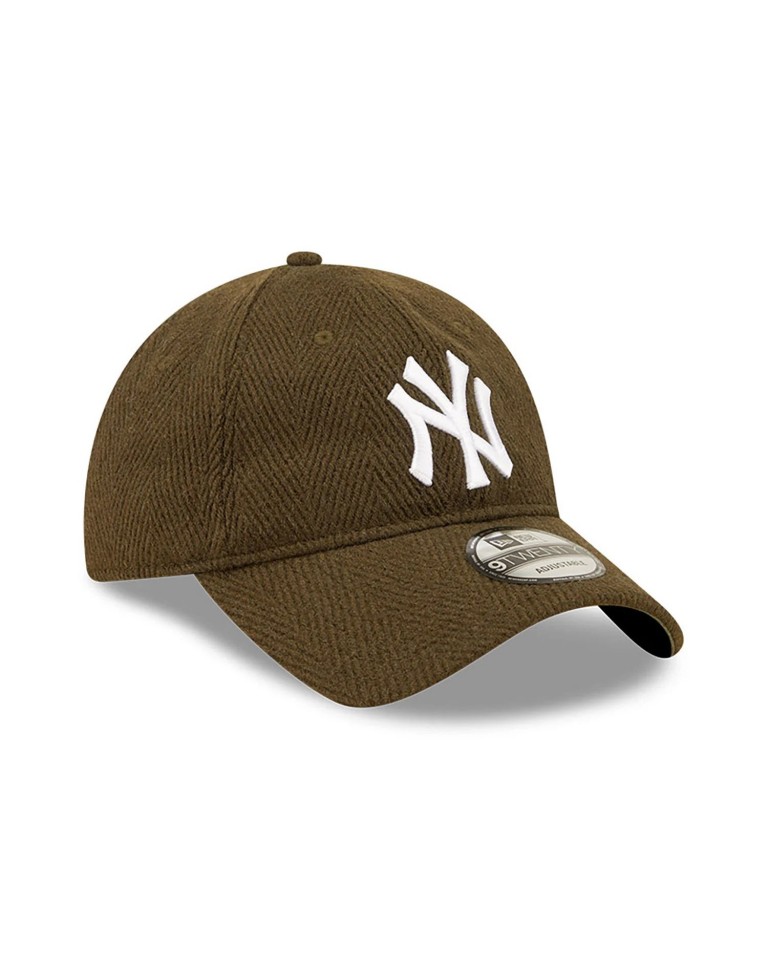 Ανδρικό Καπέλο New Era New York Yankees Herringbone Green 9TWENTY Adjustable Cap 60292747