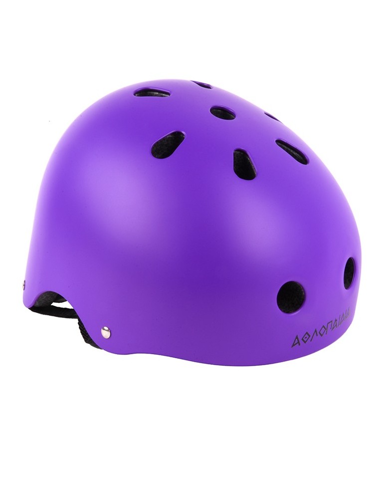 Κράνος Aγωνιστικό Αυξομειούμενο - Μώβ Αθλοπαιδιά 003.10015/PR (S/M)