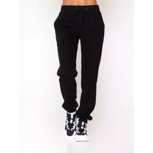 Γυναικείο Παντελόνι Fila Stacy Cuffed Rib Pant  APJC0027-BLACK