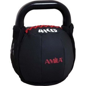 Αλτήρας Kettlebell amila με επένδυση PVC 6kg (84775)