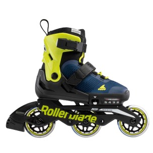 Αυξομειούμενα πατίνια Rollerblade Microblade 3WD 2021 Blue Royal/Lime 071044